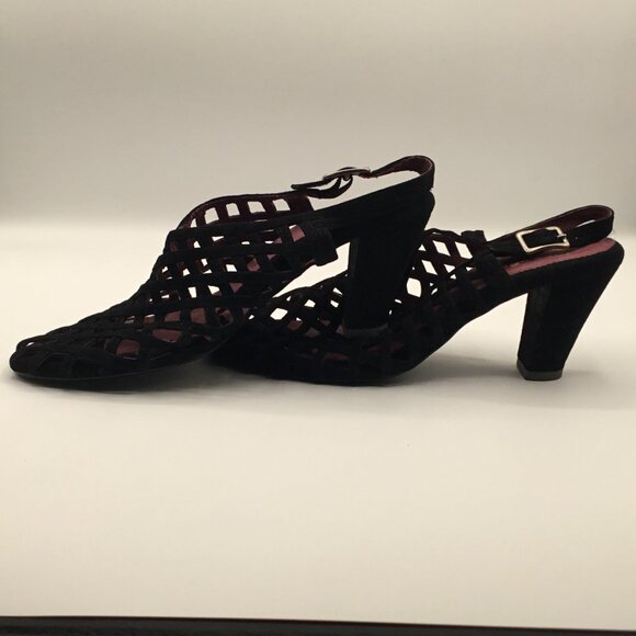 Fanylrobin Black Net Style Shoe - Picture 3 of 5